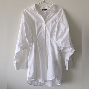ZARA Dolman Sleeve Tunic Shirt